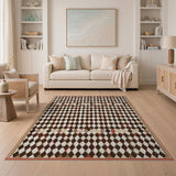 Multi-Color Harlequin Diamond Area Rug