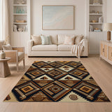 Heritage Tribal Pyramid Geometric Area Rug