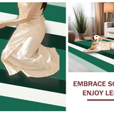 Contemporary Textured Striped Aesthetic(Green)