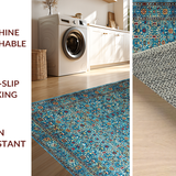 Whimsical Colorful Tiled(Blue)