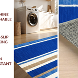 Coastal Inspired Striped Accent(Blue)