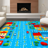 Interactive Educational Urban Layout(Blue)