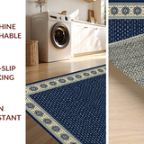 Rustic Beige Tiled Arrangement(Blue)