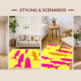 Playful Cartoon Whimsical Style(Yellow)