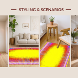 Enchanting Round Colorful Whirl(Red)