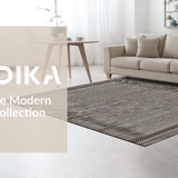 Ultra Soft Area Rug, Non Slip, Stain Resistant, Washable Area Rugs for Living Room, Bedroom, Contemporary Hunter Stripe Aesthetic(Gray)