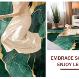 Dynamic Earth Tone Geometric Art(Green)