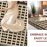 Sophisticated Rustic Charm with Deer Motif(Beige)