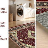 Classic Maroon Medallion Flourish(Red)