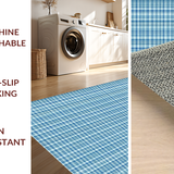 Airy Plaid Fusion(Blue)