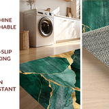 Dynamic Earth Tone Geometric Art(Green)