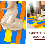 Energetic Boldly Colored Game Elements(Blue)