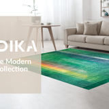 Dynamic Textured Tiled Arrangement(Green)