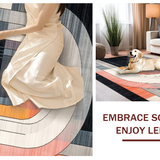 Elegant Circular Form Arrangement(Gray)