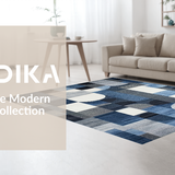 Refined Contemporary Circular Elements(Blue)