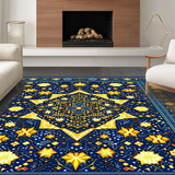 Classic Blue Trellis Inspiration(Blue)