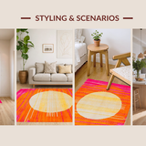 Artistic Colorful Circular(Pink)