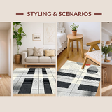 Elegant Linear with Vibrant Contrast(Black)