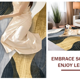 Elegant Gold and Gray Ogee Prints(Gray)