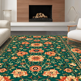 Stylish Vintage Flower(Green)