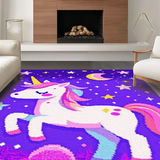 Dreamy Rainbow Swirl Artistry(Purple)