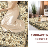 Elegant Ogee Patterned Surface(Beige)