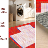 Dynamic Youthful Dotty Composition(Red)