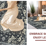 Artful Symmetrical Medallion Composition(Black)