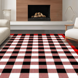Contemporary Rustic Seasonal Checkered Look(Black)