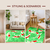 Charming Nautical Fish Motif(Green)