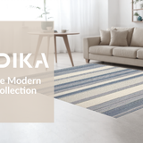 Chic Minimalist Tiled Design(Blue)