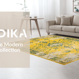 Elegant Ivory Geometric(Yellow)