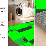 Charming Quirky Phrase Display Mat(Green)