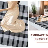 Chic Low Contrast Linear Arrangement(Black)