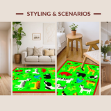 Dynamic Child Centric Visual Aesthetic(Green)