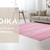 Vibrant Shaggy Texture Fusion(Pink)