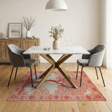 Vibrant Tree of Life Persian Area Rug