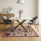 Whimsical Cookies Candy Swirls Area Rug