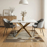 Cute Woodland Bears Forest Area Rug