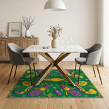 Golden Crawfish Heritage Area Rug