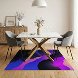 Multi-color and Patterns Multi-Color Abstract Wave Area Rug