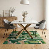 Vibrant Potted Cacti Garden Area Rug