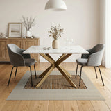 Brown Tan Geometric Dot Area Rug