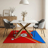 Baseball Diamond Kids Cartoon Rug
