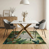 Jungle Tiger Family Area Rug