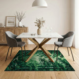 Emerald Forest Path Area Rug