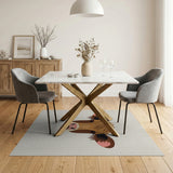 Fluffy Brown Highland Cow Head Area Rug