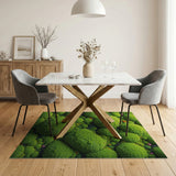 Vibrant Broccoli Cluster Area Rug