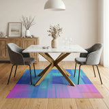 Multi-Color Geometric Modern Area Rug