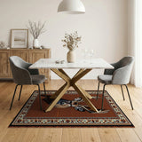 Majestic Buck Head Southwestern Area Rug